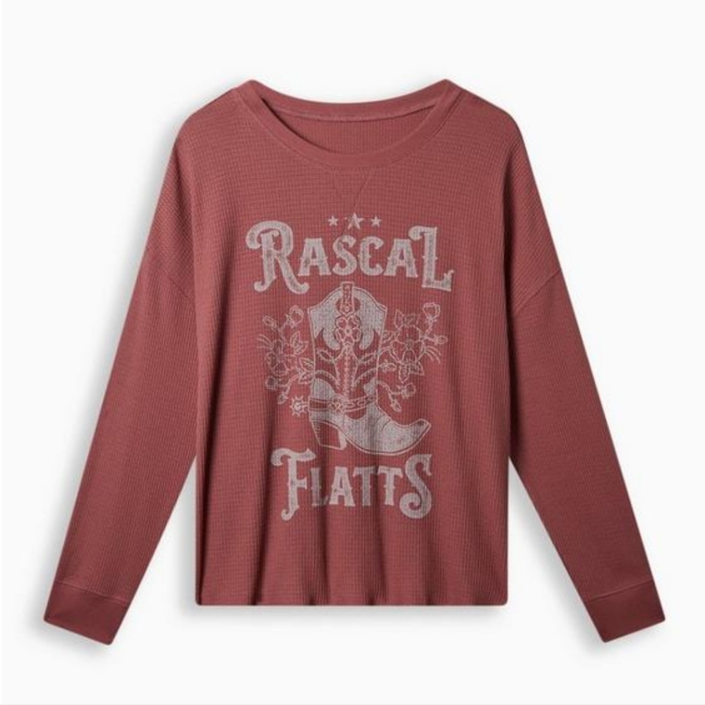 Rascal Flats band long sleeve top